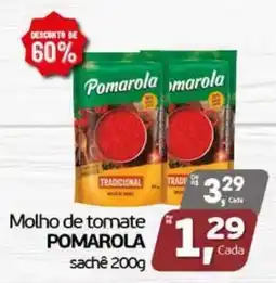Cometa Supermercados molho de tomate pomarola oferta