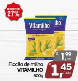 Cometa Supermercados Flocão de milho vitamilho oferta