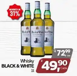 Cometa Supermercados Whisky black & white oferta