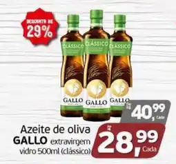 Cometa Supermercados Azeite de oliva gallo extravirgem vidro 500ml (clássico) oferta