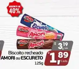 Cometa Supermercados Biscoito recheado amori ou escureto oferta