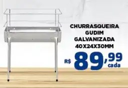 Bahamas Mix Churrasqueira gudim galvanizada oferta
