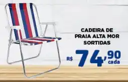Bahamas Mix cadeira de praia alta mor sortidas oferta