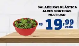 Bahamas Mix Saladeiras plástica alves sortidas multiuso oferta