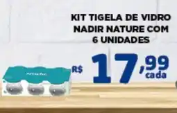 Bahamas Mix Kit tigela de vidro nadir nature oferta
