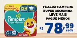 Bahamas Mix Fralda pampers super sequinha oferta
