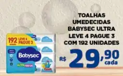 Bahamas Mix toalhas umedecidas babysec ultra oferta