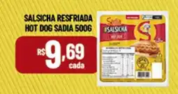 Bahamas Mix Salsicha resfriada hot dog sadia oferta
