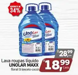 Cometa Supermercados Lava roupas líquido unolar maxx floral oferta