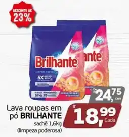 Cometa Supermercados Lava roupas em pó BRILHANTE oferta