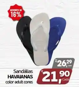 Cometa Supermercados Sandálias havaianas color adult cores oferta