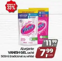 Cometa Supermercados Alvejante vanish gel sachê oferta