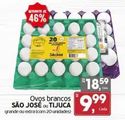 Cometa Supermercados Ovos brancos são josé ou tijuca oferta