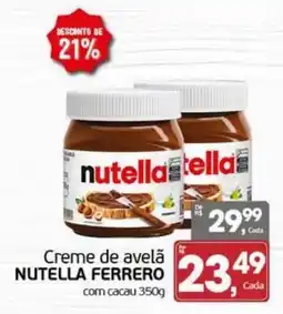Cometa Supermercados Creme de avelã nutella ferrero oferta