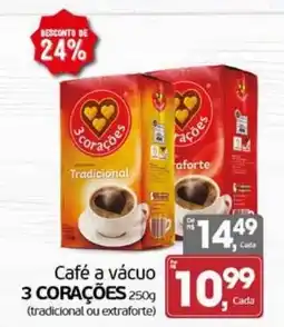 Cometa Supermercados Café a vácuo 3 corações oferta