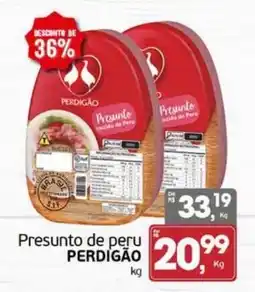 Cometa Supermercados Presunto de peru PERDIGÃO oferta