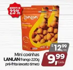 Cometa Supermercados Mini coxinhas lanlan frango oferta