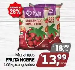 Cometa Supermercados Morangos fruta nobre oferta