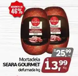 Cometa Supermercados Mortadela seara gourmet defumada oferta