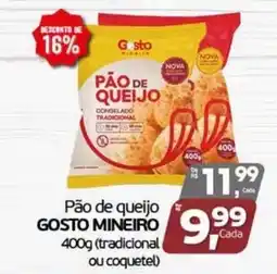 Cometa Supermercados Pão de queijo GOSTO MINEIRO oferta