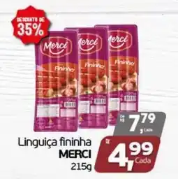 Cometa Supermercados Linguiça fininha merci oferta