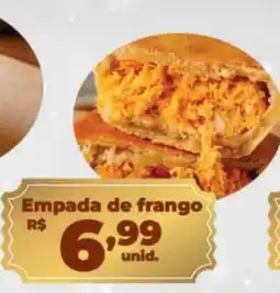 Cometa Supermercados Empada de frango oferta
