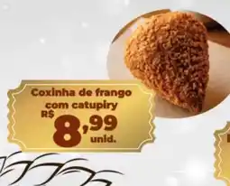 Cometa Supermercados Coxinha de frango com catupiry oferta