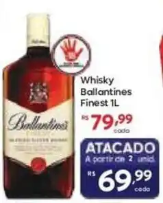 Barbosa Supermercados Whisky Ballantines Finest oferta