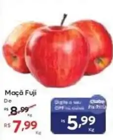 Barbosa Supermercados Maçã Fuji oferta