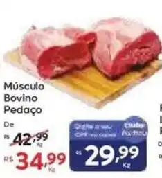 Barbosa Supermercados Músculo Bovino Pedaço oferta