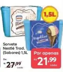 Barbosa Supermercados Sorvete Nestlé Trad. (Sabores) oferta