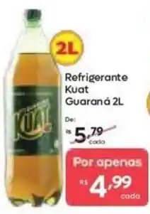 Barbosa Supermercados Refrigerante Kuat Guaraná 2L oferta