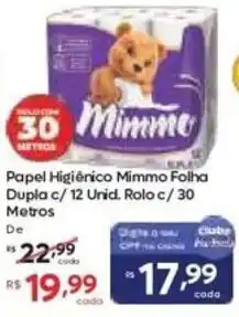 Barbosa Supermercados Papel Higiênico Mimmo Folha oferta