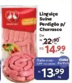 Barbosa Supermercados Linguiça Suína Perdigão p/ Churrasco oferta