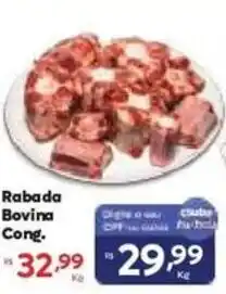 Barbosa Supermercados Rabada Bovina Cong. oferta