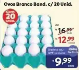 Barbosa Supermercados Ovos Branco Band oferta