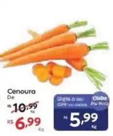 Barbosa Supermercados Cenoura oferta