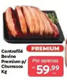 Barbosa Supermercados Contrafile Bovino Premium p/ Churrasco oferta