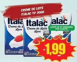 Costa Atacadão Creme de leite italac tp oferta
