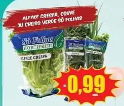 Costa Atacadão Alface crespa, couve ou cheiro verde só folhas oferta