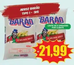 Costa Atacadão Arroz barão tipo 1 oferta