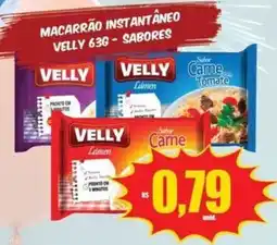 Costa Atacadão Macarrão instantâneo velly 63g - sabores oferta