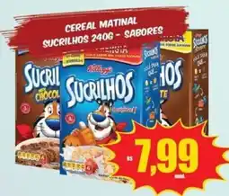 Costa Atacadão Cereal matinal sucrilhos 240g - sabores oferta