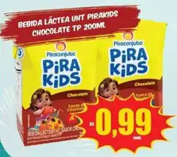 Costa Atacadão Bebida láctea uht pirakids chocolate oferta