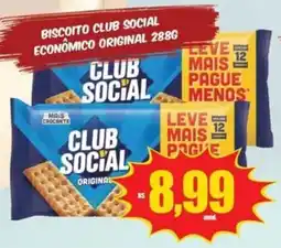 Costa Atacadão Biscoito club social econômico original oferta