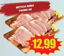 Costa Atacadão Bisteca suína promo kg oferta
