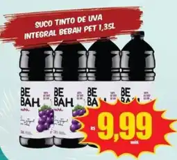 Costa Atacadão Suco tinto de uva integral bebah oferta