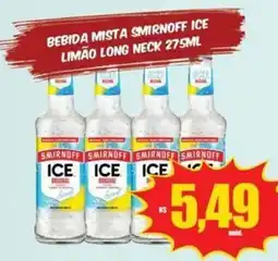 Costa Atacadão bebida mista smirnoff ice limão long neck oferta