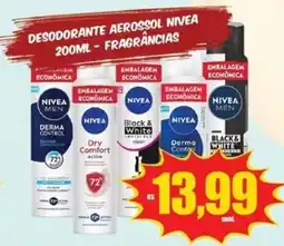 Costa Atacadão Desodorante aerossol nivea 200ml - fragrâncias oferta