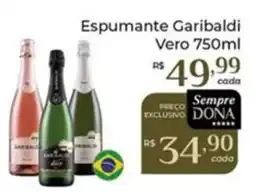 Dona de Casa Espumante Garibaldi Vero oferta
